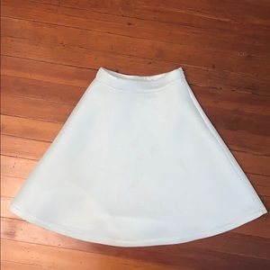 WHITE SCUBA SKIRT (new)